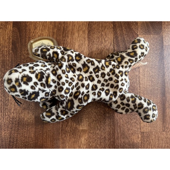 Ty Beanie Babies Freckles the Spotted Leopard Plush Toy - 4066 RARE WITH ERRORS - Picture 6 of 15